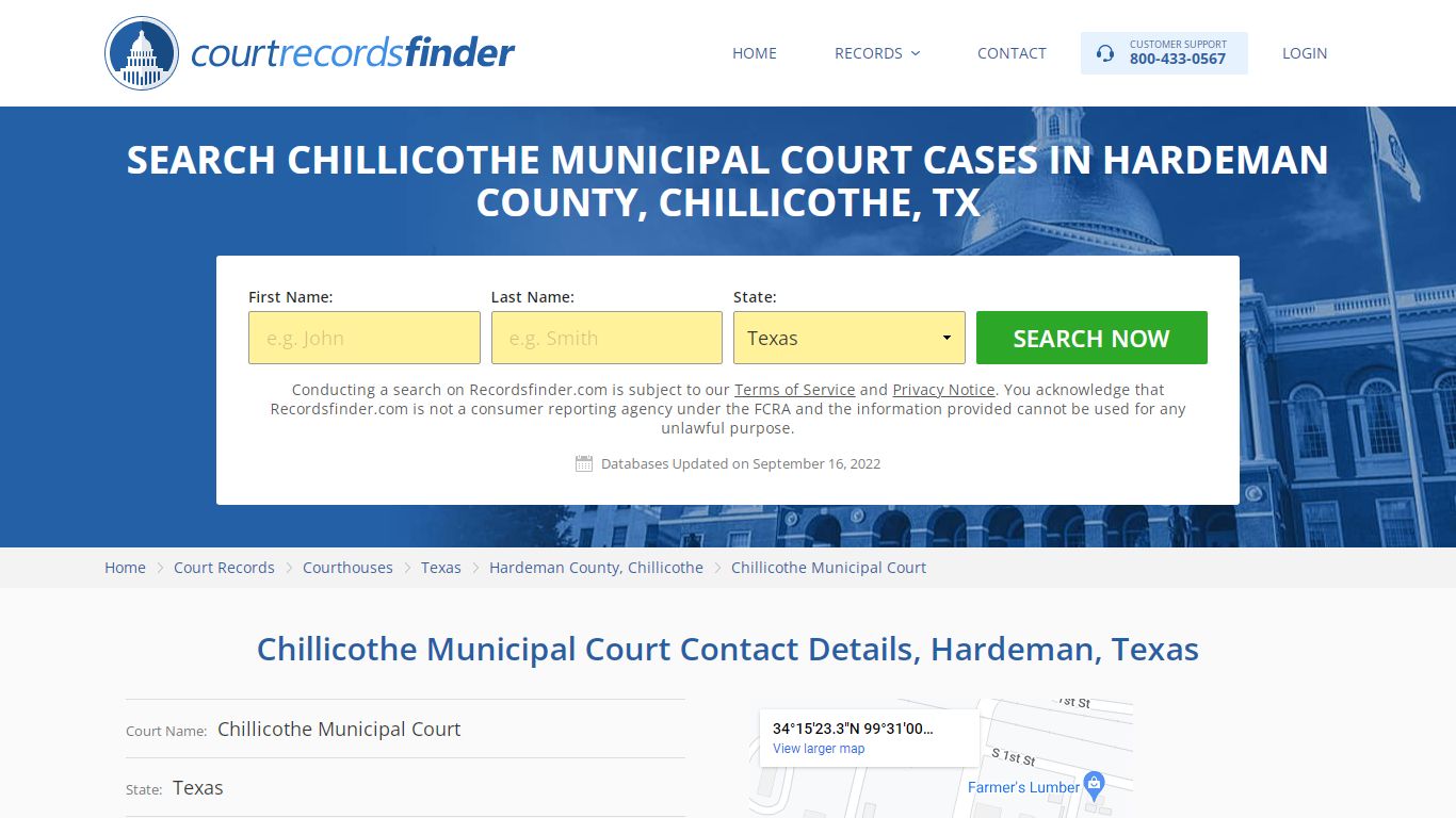 Chillicothe Municipal Court Case Search - RecordsFinder